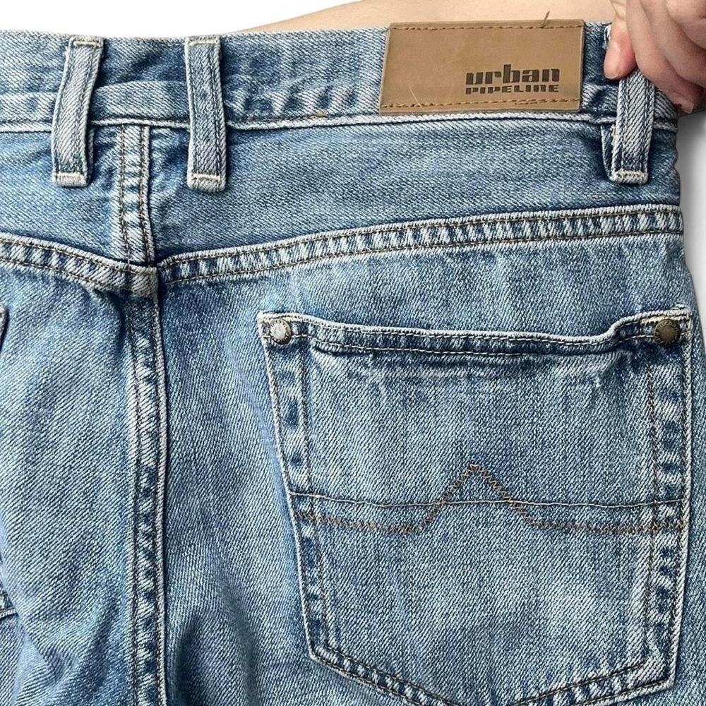 Urban Pipeline 100% Cotton Straight-Leg Jeans (Size 30/32)